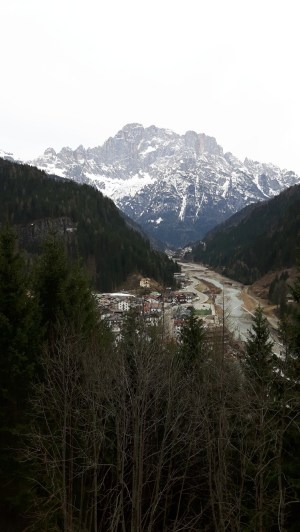 la vista dal belvedere.